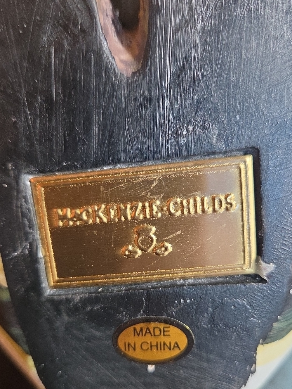 Mackenzie-Childs Owl Figure - Picture 6 of 6